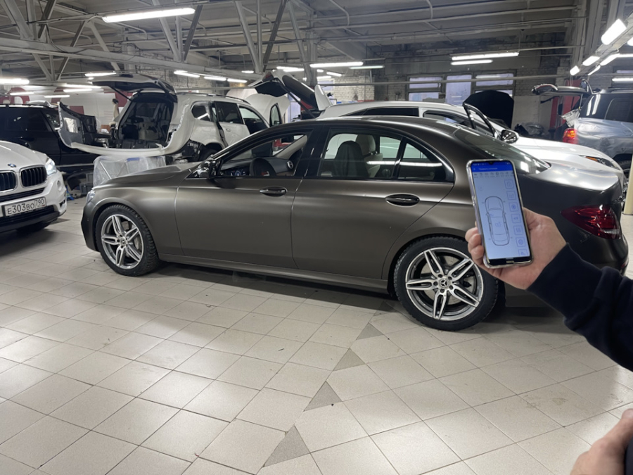 противоугонная система Mercedes W213