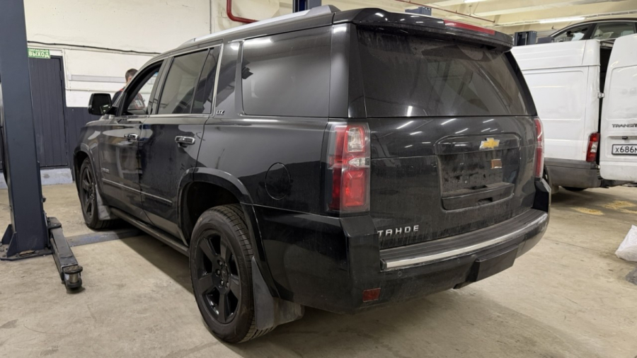 Chevrolet Tahoe промывка инжектора и очистка топливных форсунок
