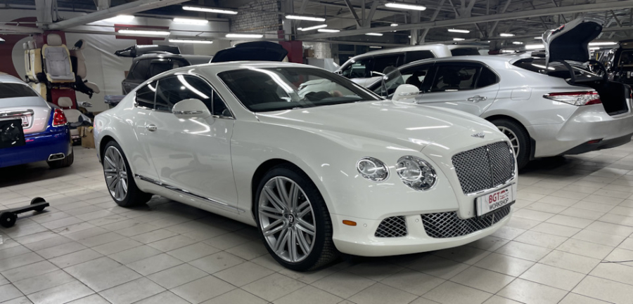 установка сигнализации Bentley Continental GT