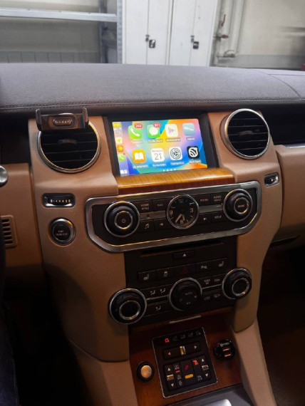 Установка CarPlay и Android Auto в Land Rover 