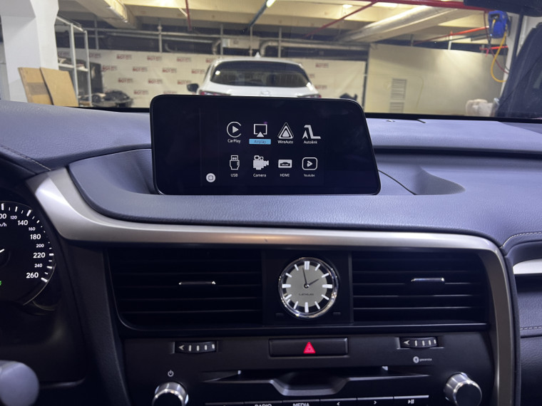 CarPlay Lexus RX штатная мультимедиа