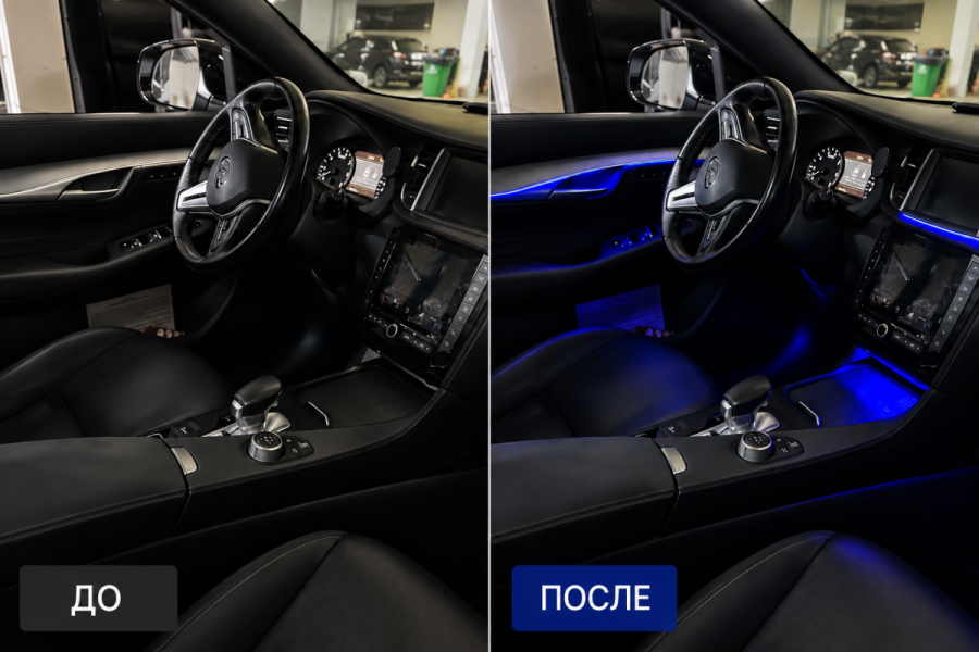 премиальная подсветка Infiniti QX50