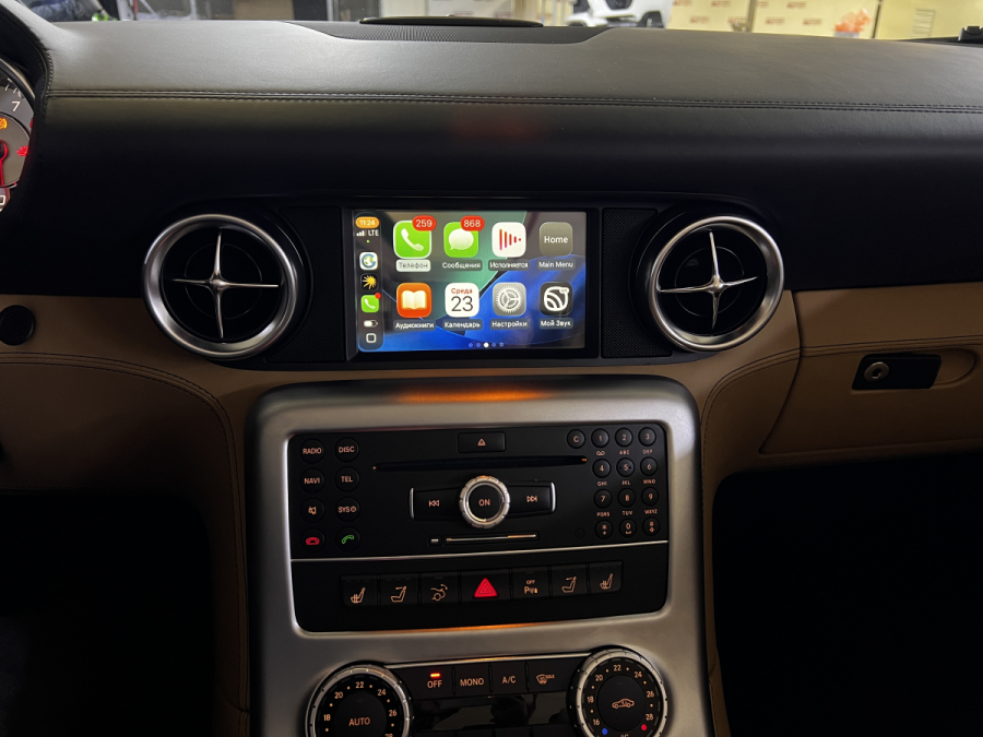 беспроводной Android Auto Mercedes SLS