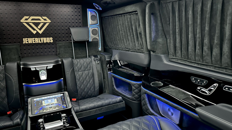 Создание бронированного мобильного офиса на базе Mercedes V-Class