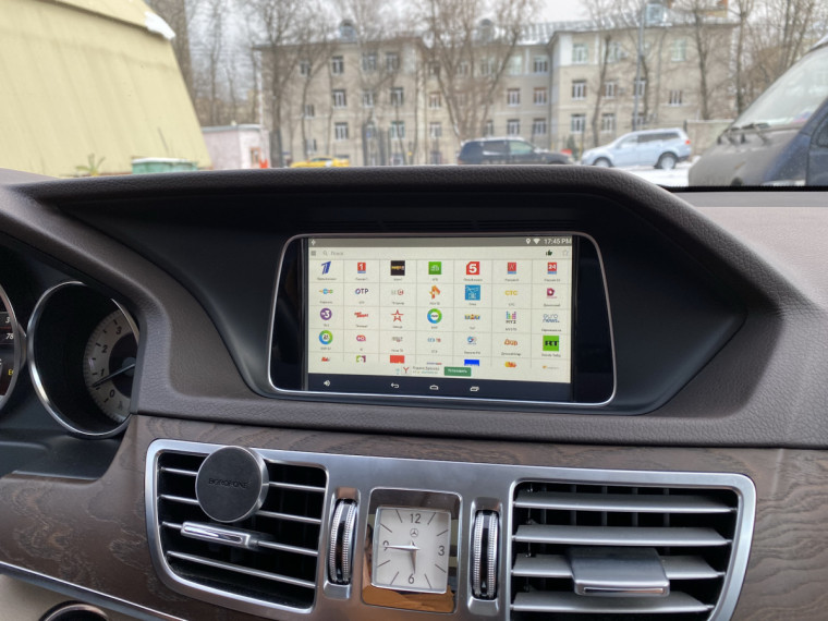 онлайн тв на мерседес Е класс