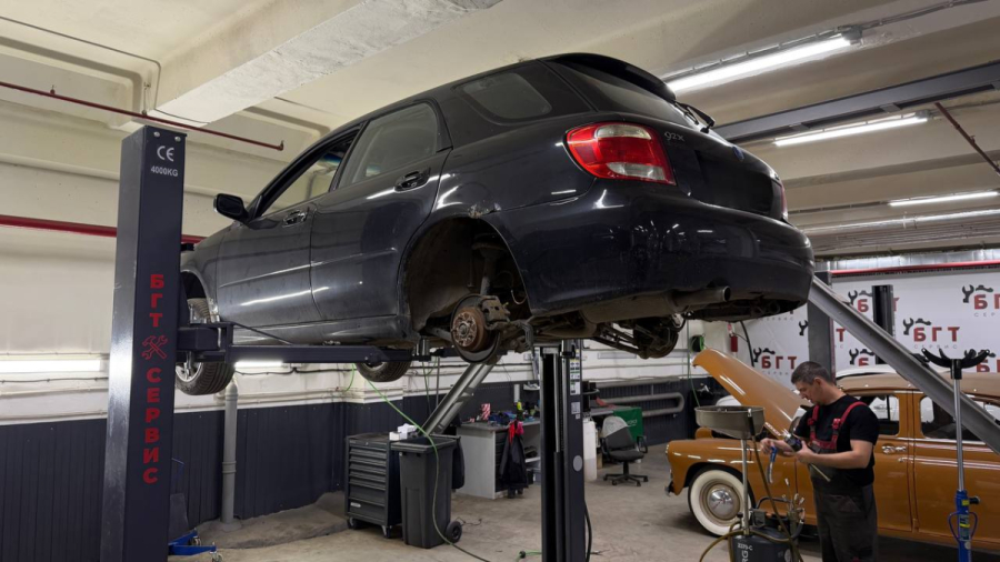 Saab 9-2X в бгт