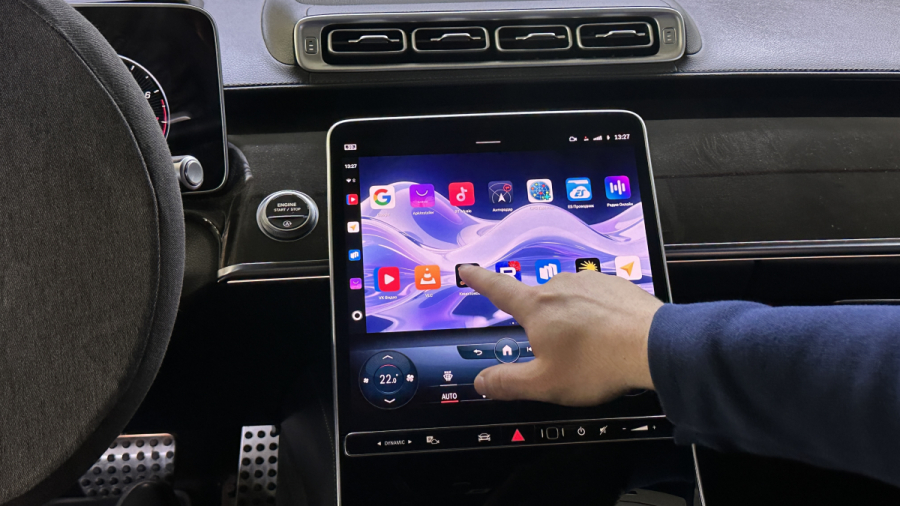 модернизация мультимедиа Mercedes W223