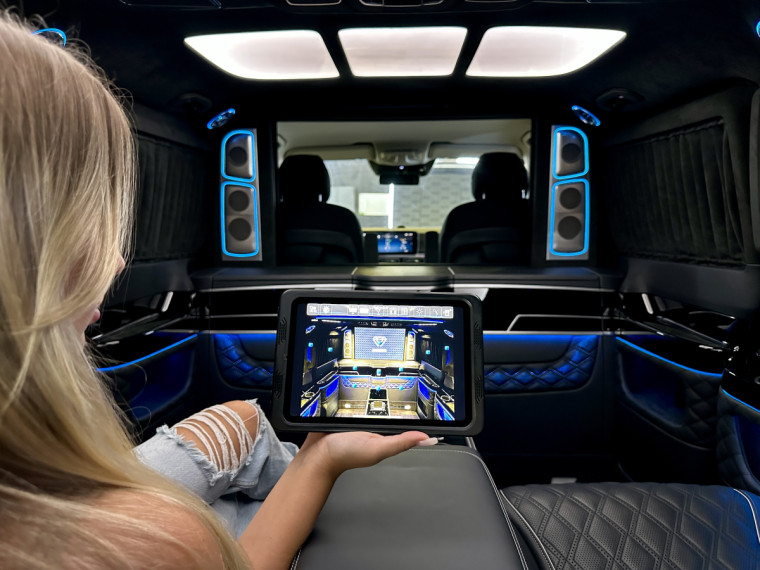 Создание бронированного мобильного офиса на базе Mercedes V-Class
