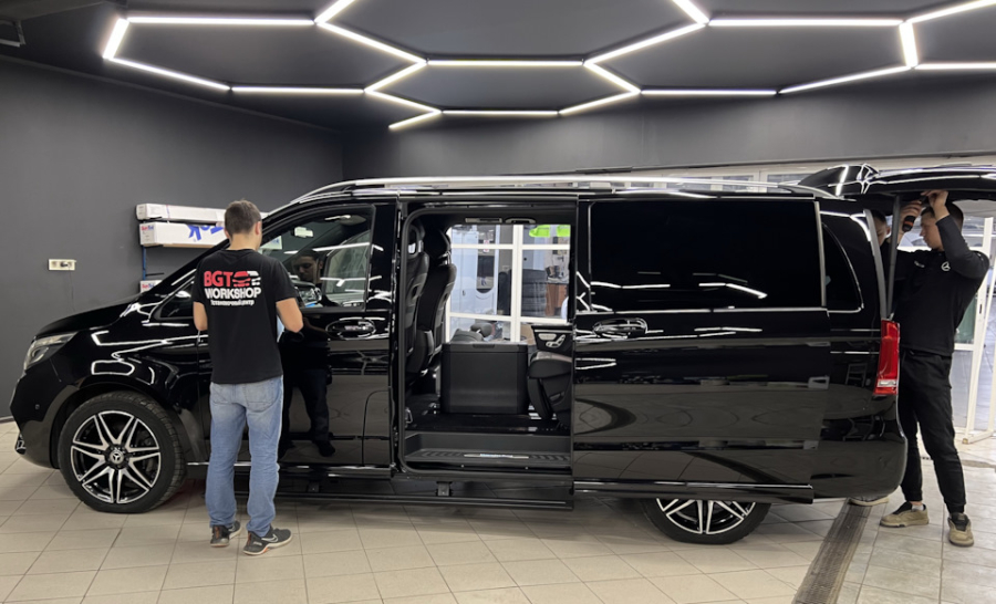 электрошторки Mercedes V-Class