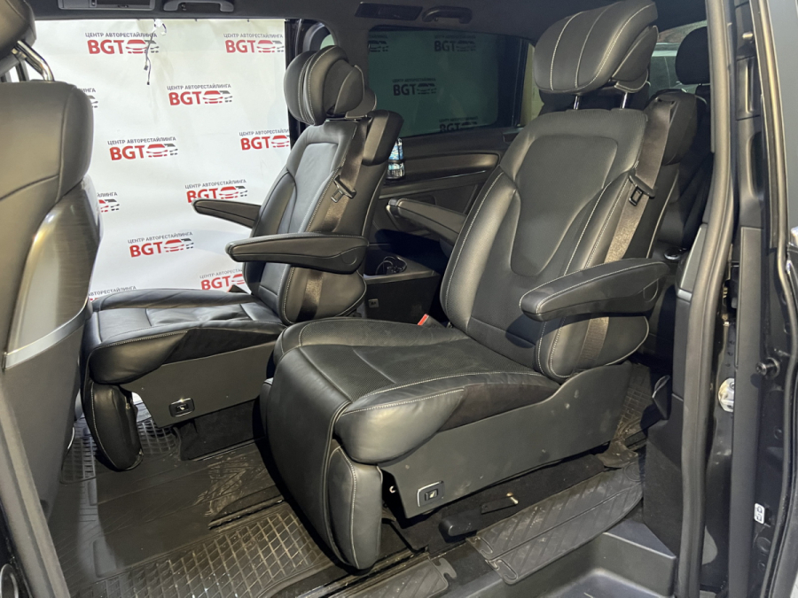 перемещающиеся сиденья Mercedes Vito