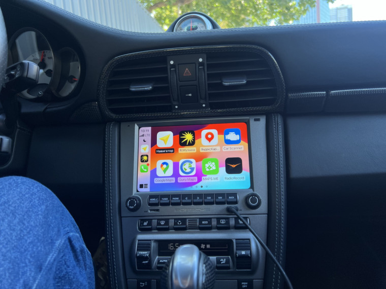 Apple CarPlay Porsche 911