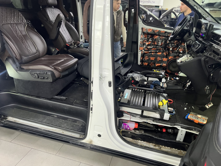 замена сидений Hyundai Starex H1