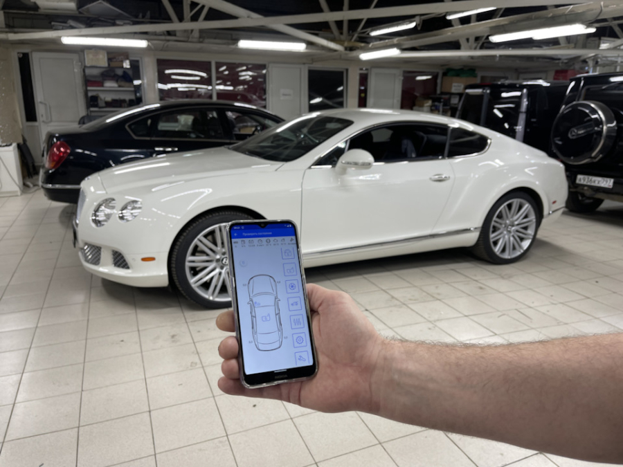 противоугонная система Bentley Continental GT
