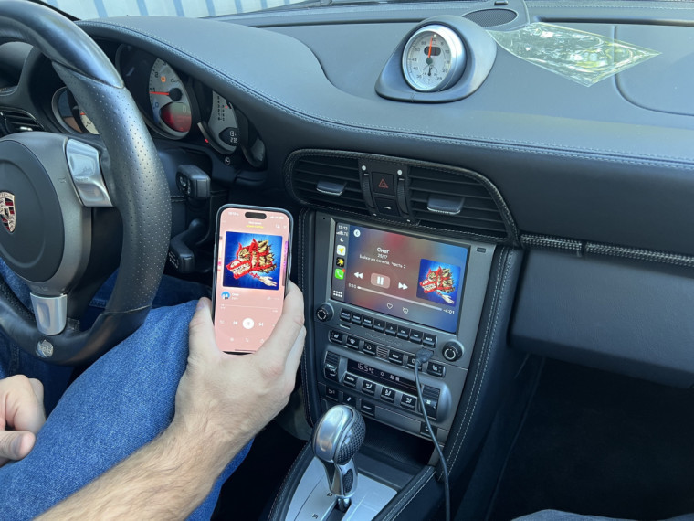 Apple CarPlay Porsche 911