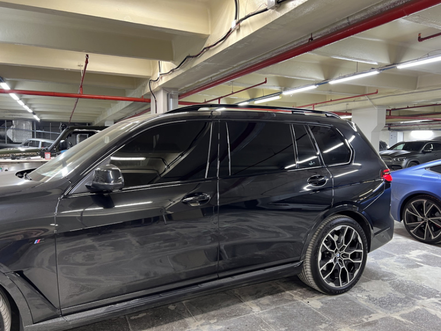  установка двойных стекол BMW X7