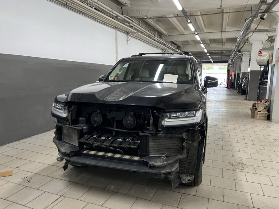 ланд крузер в работе