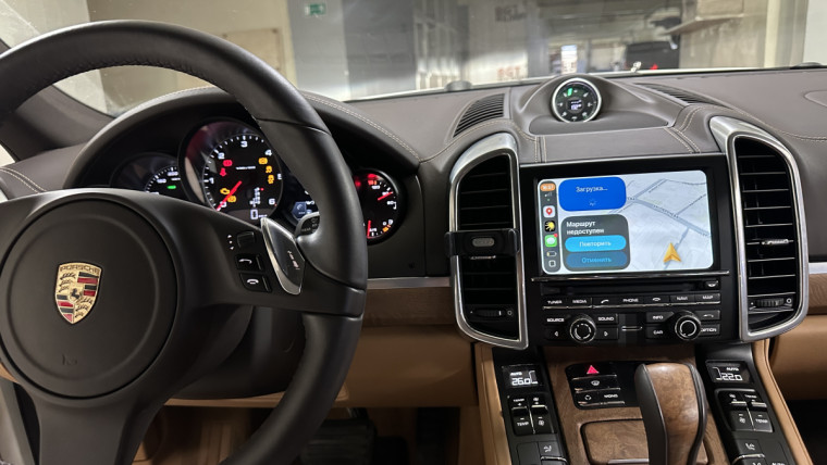 Porsche Cayenne с современной мультимедиа