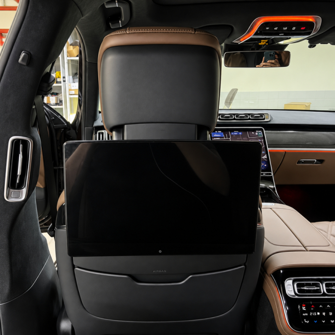 съемные мониторы Mercedes W223,
