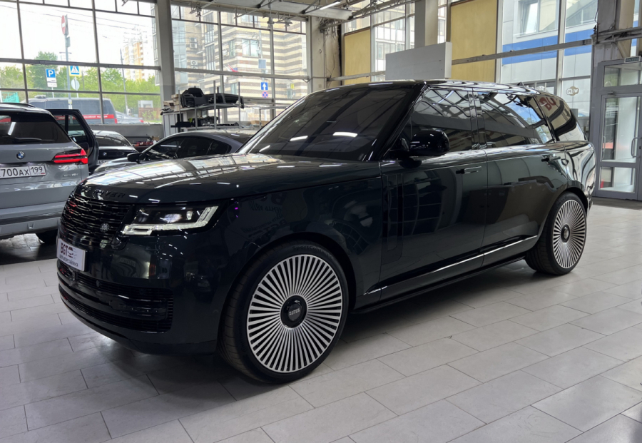 тонированное стекло на передние двери Range Rover