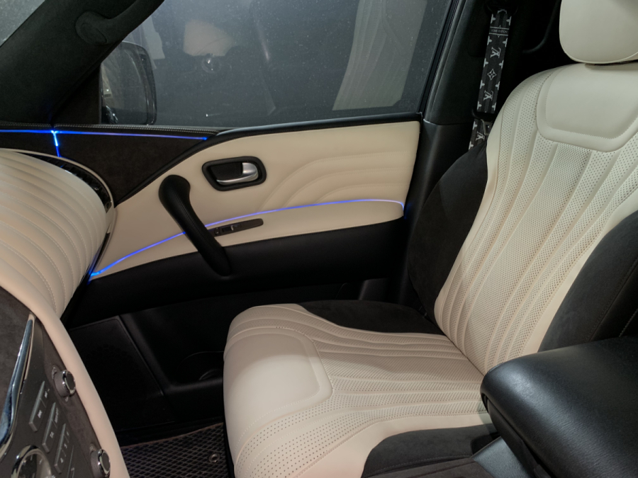 перетяжка сидений Infiniti QX80