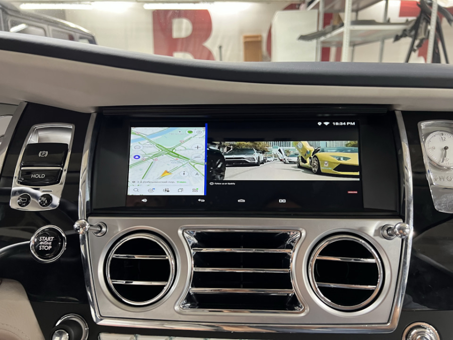 дополнительная мультимедиа Rolls-Royce Ghost