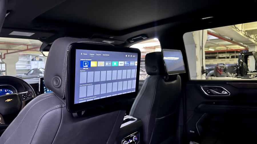 мультимедиа для задних пассажиров Chevrolet Suburban
