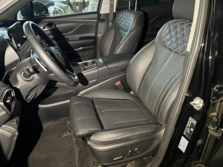 установка подколенной опоры Hyundai Santa Fe