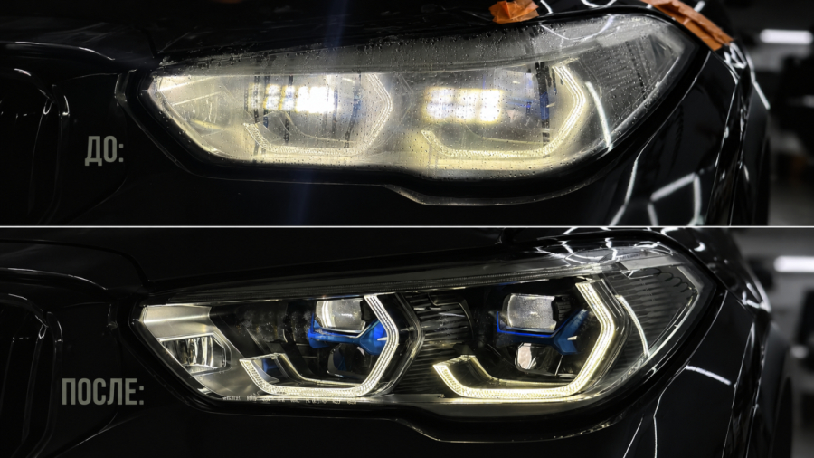 запотевает фара BMW X6