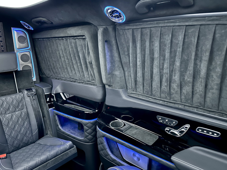 Создание бронированного мобильного офиса на базе Mercedes V-Class